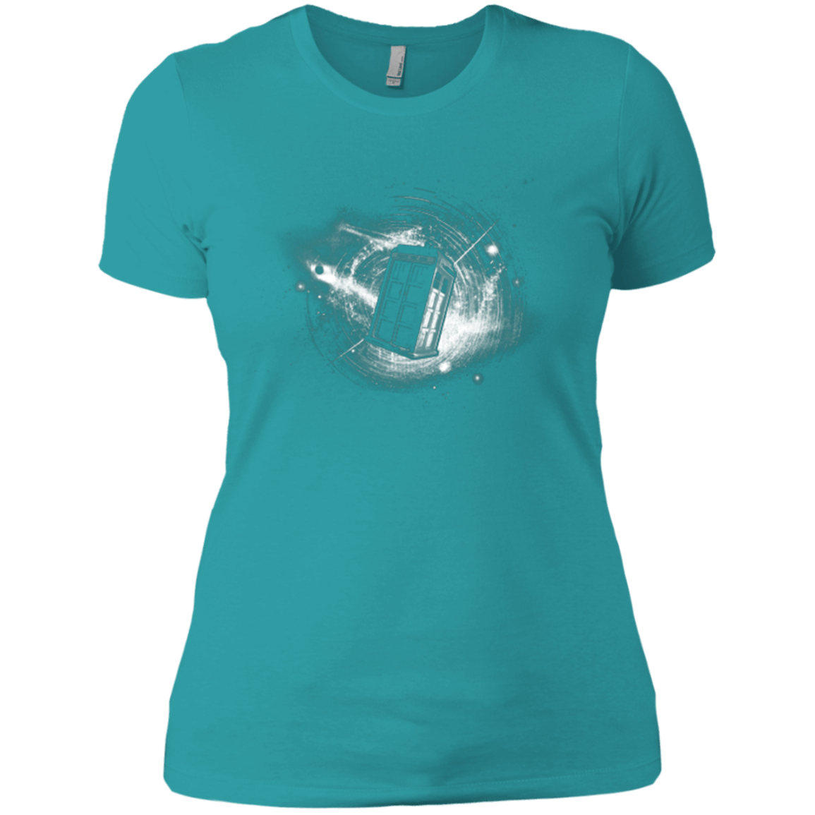 T-Shirts Tahiti Blue / X-Small Tardis Women's Premium T-Shirt