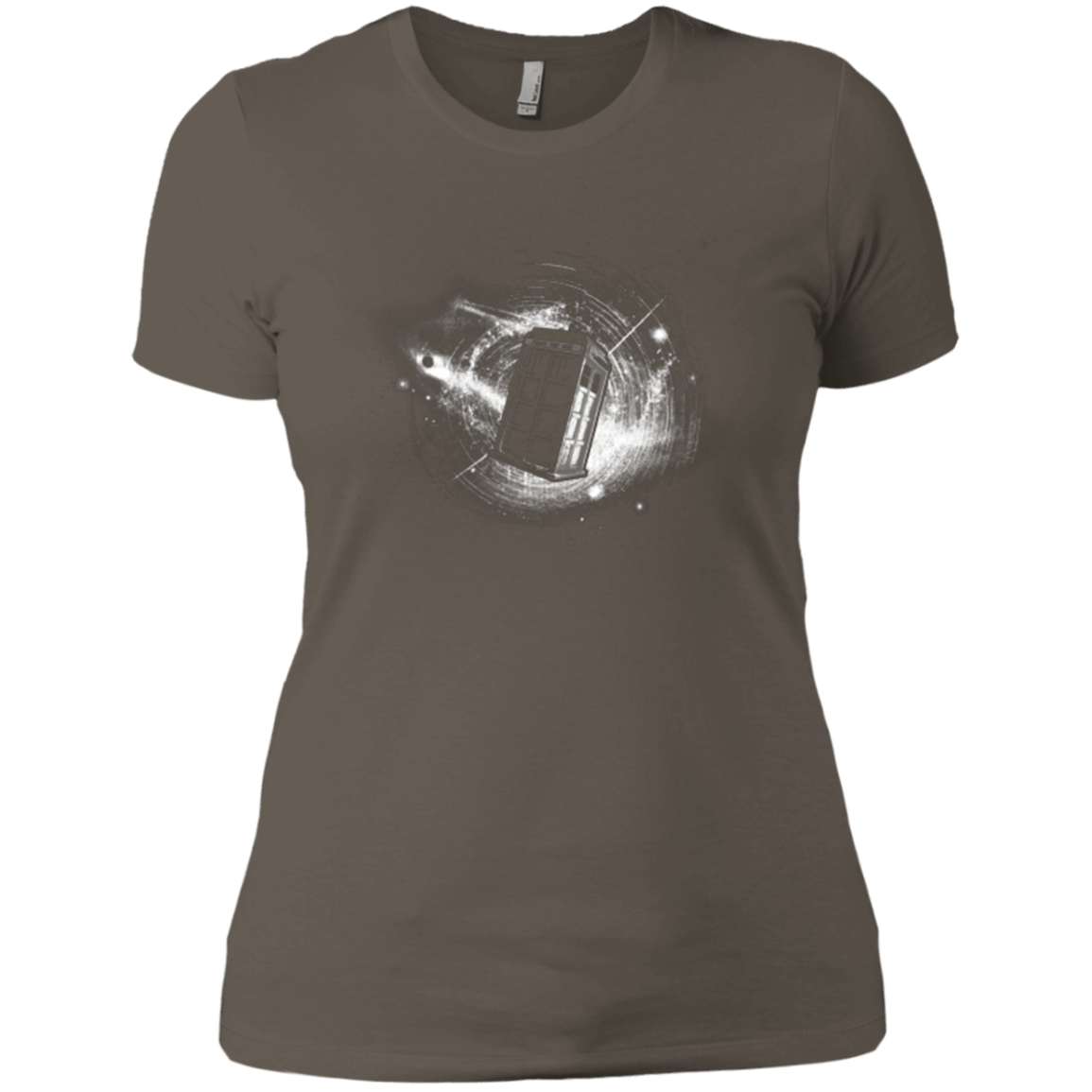 T-Shirts Warm Grey / X-Small Tardis Women's Premium T-Shirt