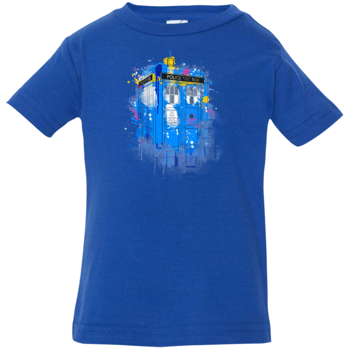 T-Shirts Royal / 6 Months Tardisplash Infant Premium T-Shirt