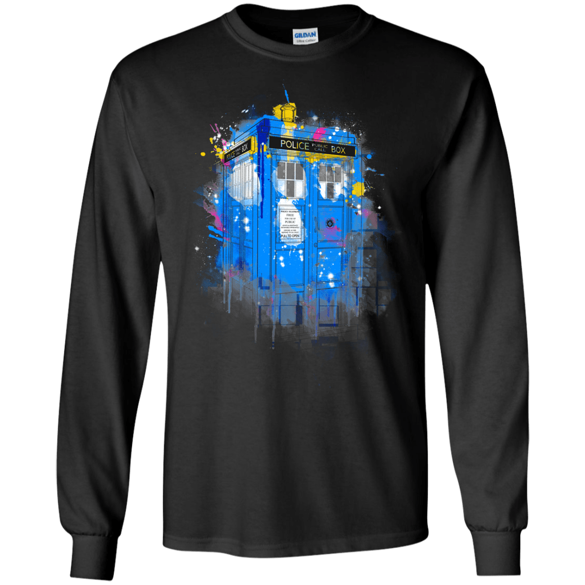 Tardisplash Men's Long Sleeve T-Shirt