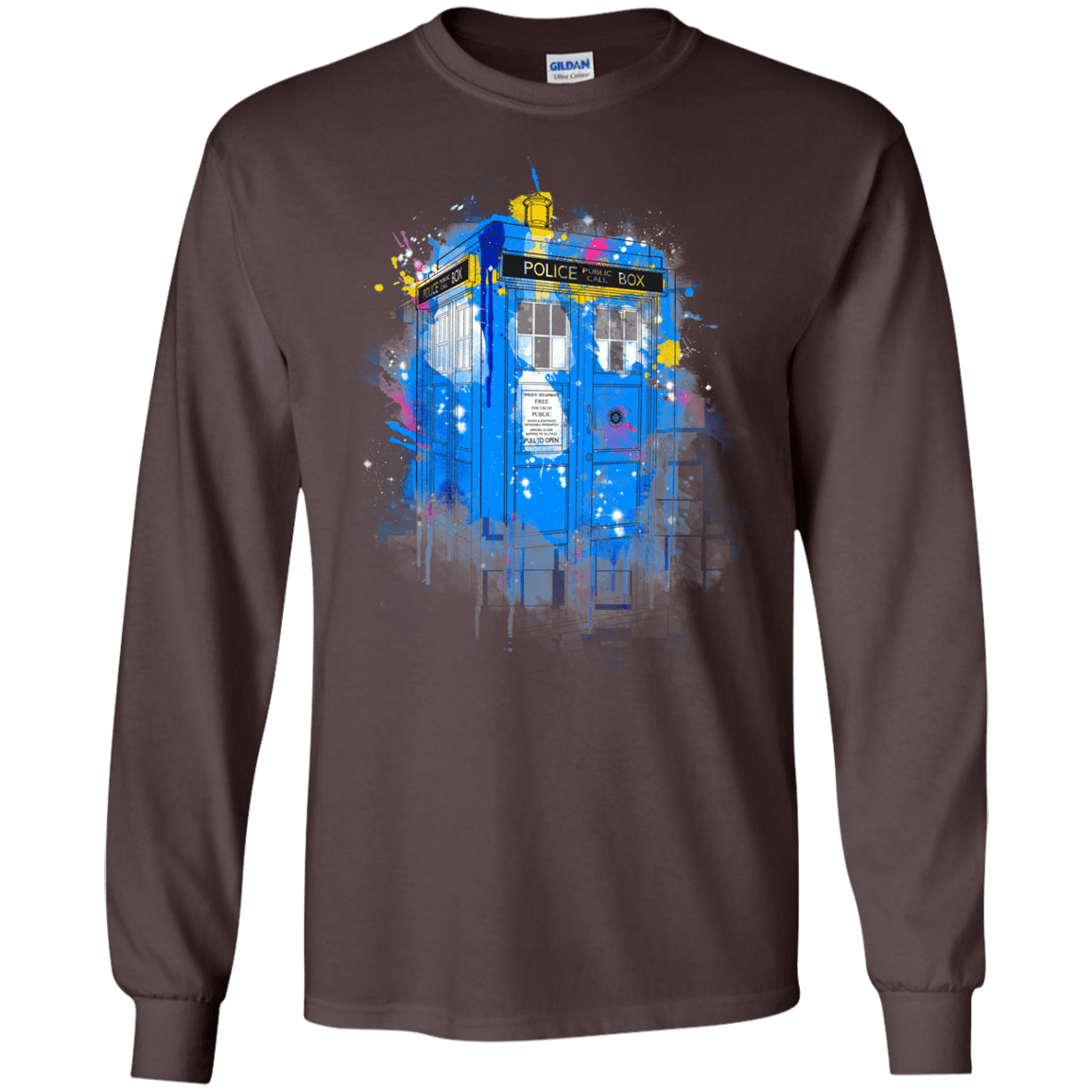 Tardisplash Men's Long Sleeve T-Shirt