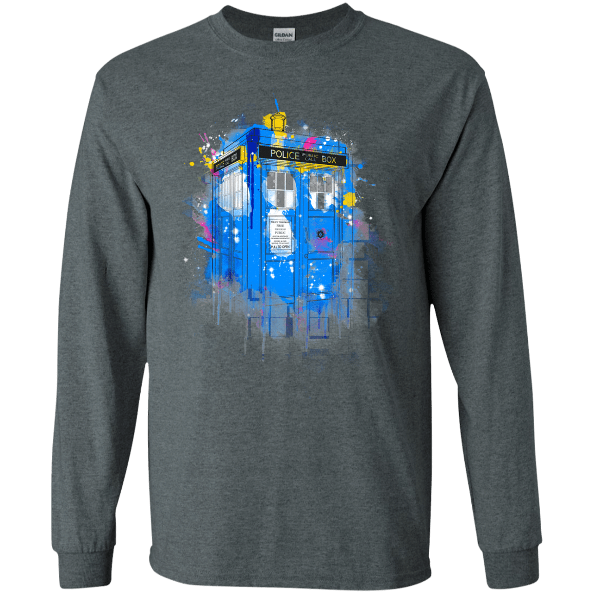 Tardisplash Men's Long Sleeve T-Shirt