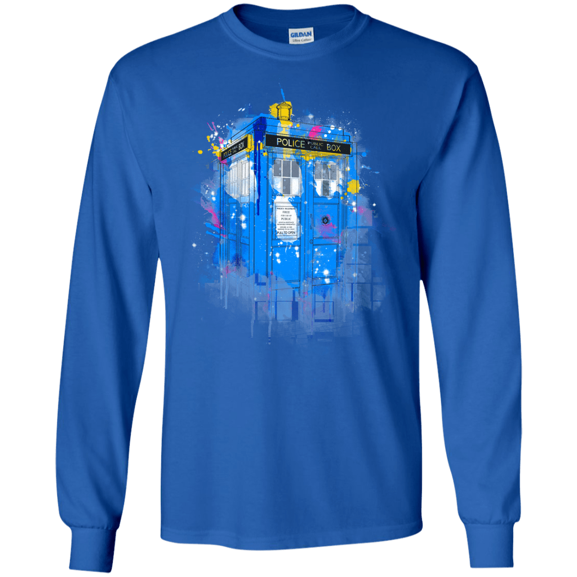 Tardisplash Men's Long Sleeve T-Shirt