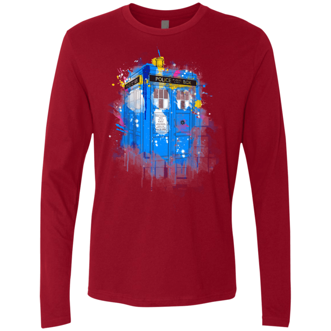 Tardisplash Men's Premium Long Sleeve