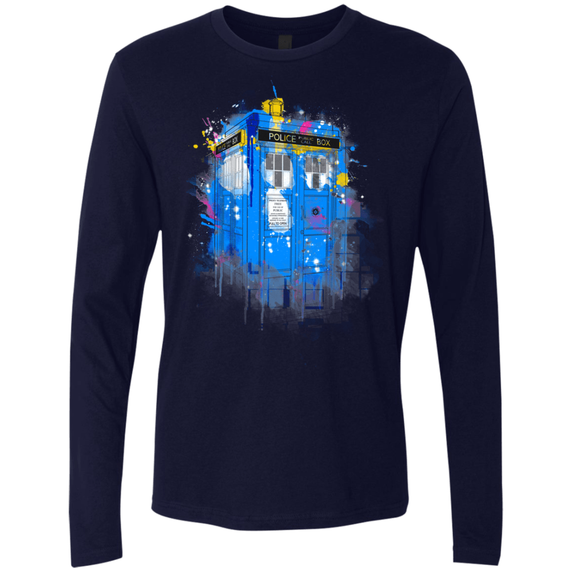 Tardisplash Men's Premium Long Sleeve