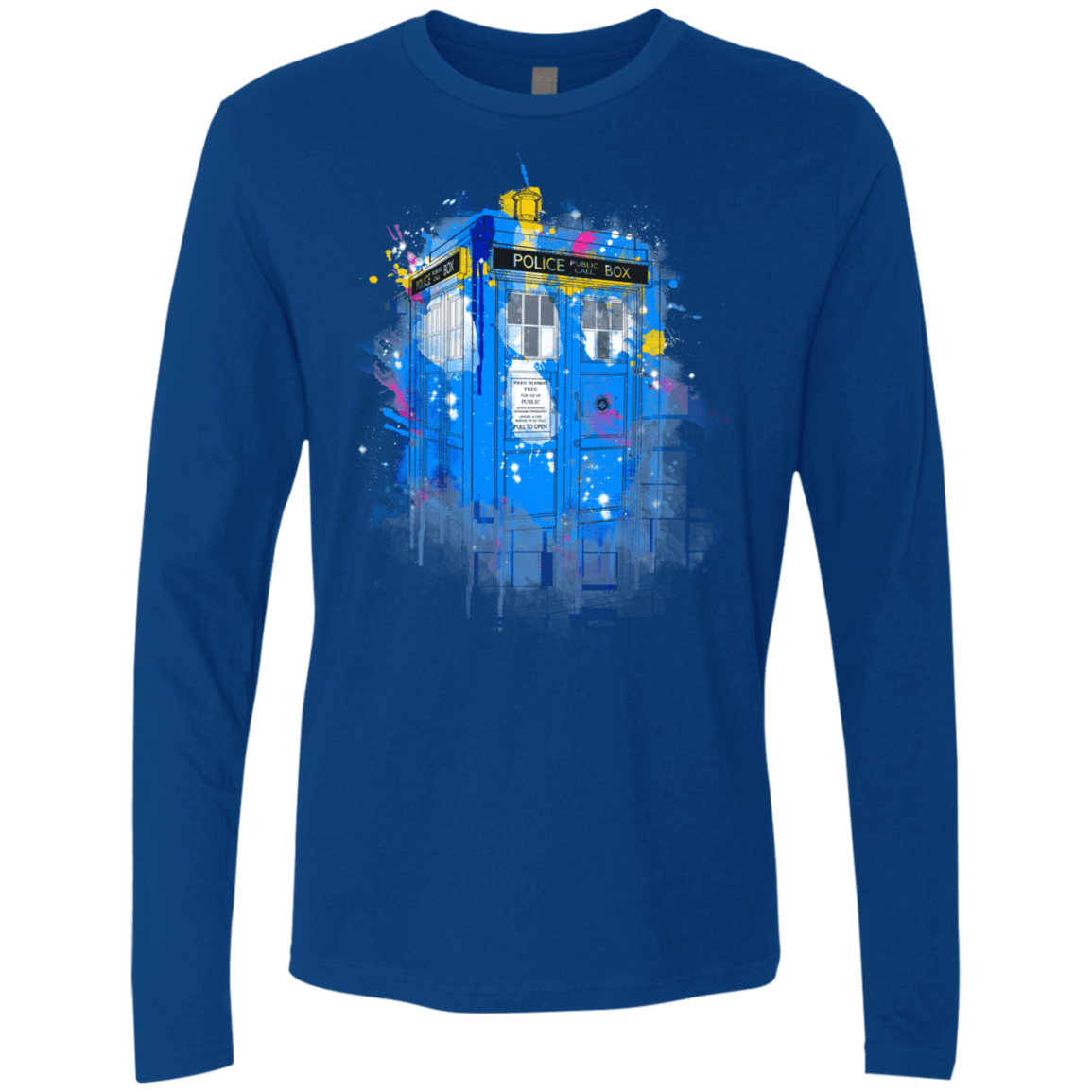 Tardisplash Men's Premium Long Sleeve
