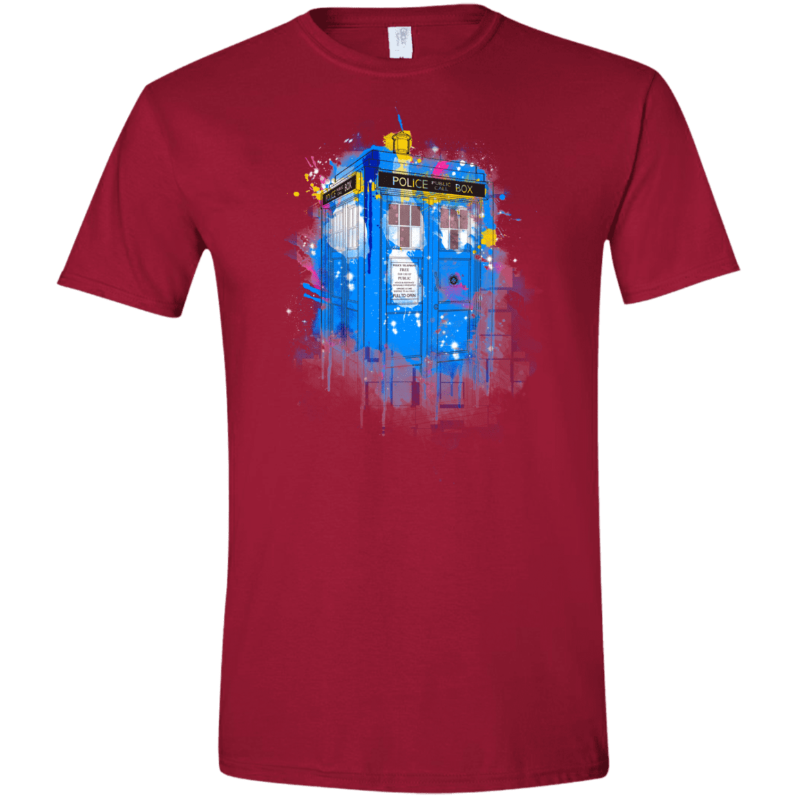 Tardisplash Men's Semi-Fitted Softstyle