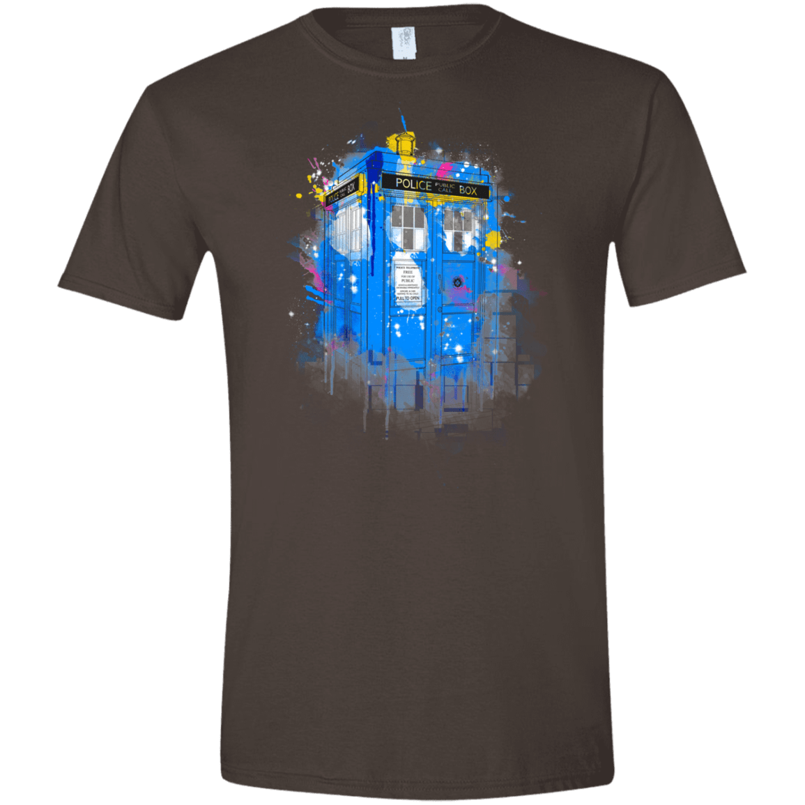 Tardisplash Men's Semi-Fitted Softstyle