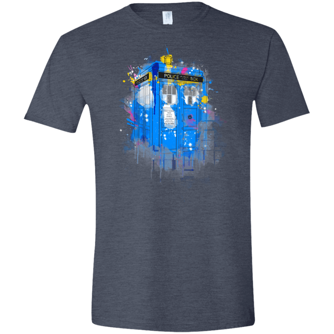 Tardisplash Men's Semi-Fitted Softstyle