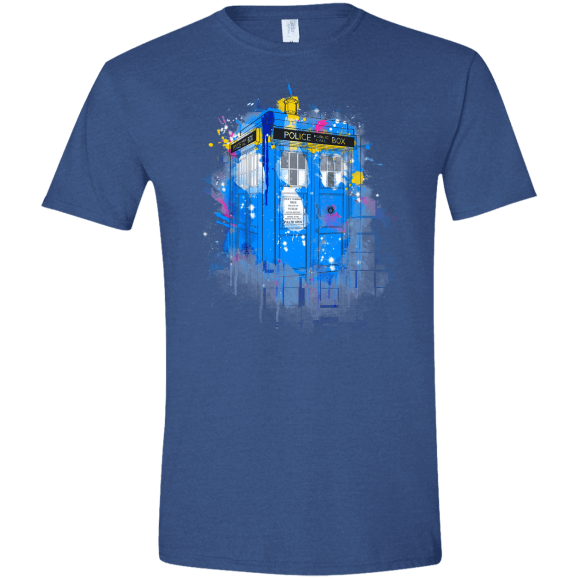 Tardisplash Men's Semi-Fitted Softstyle