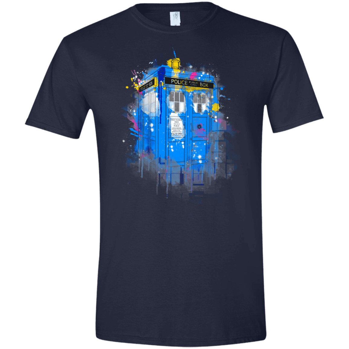 Tardisplash Men's Semi-Fitted Softstyle