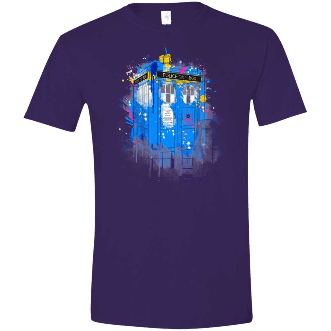 Tardisplash Men's Semi-Fitted Softstyle