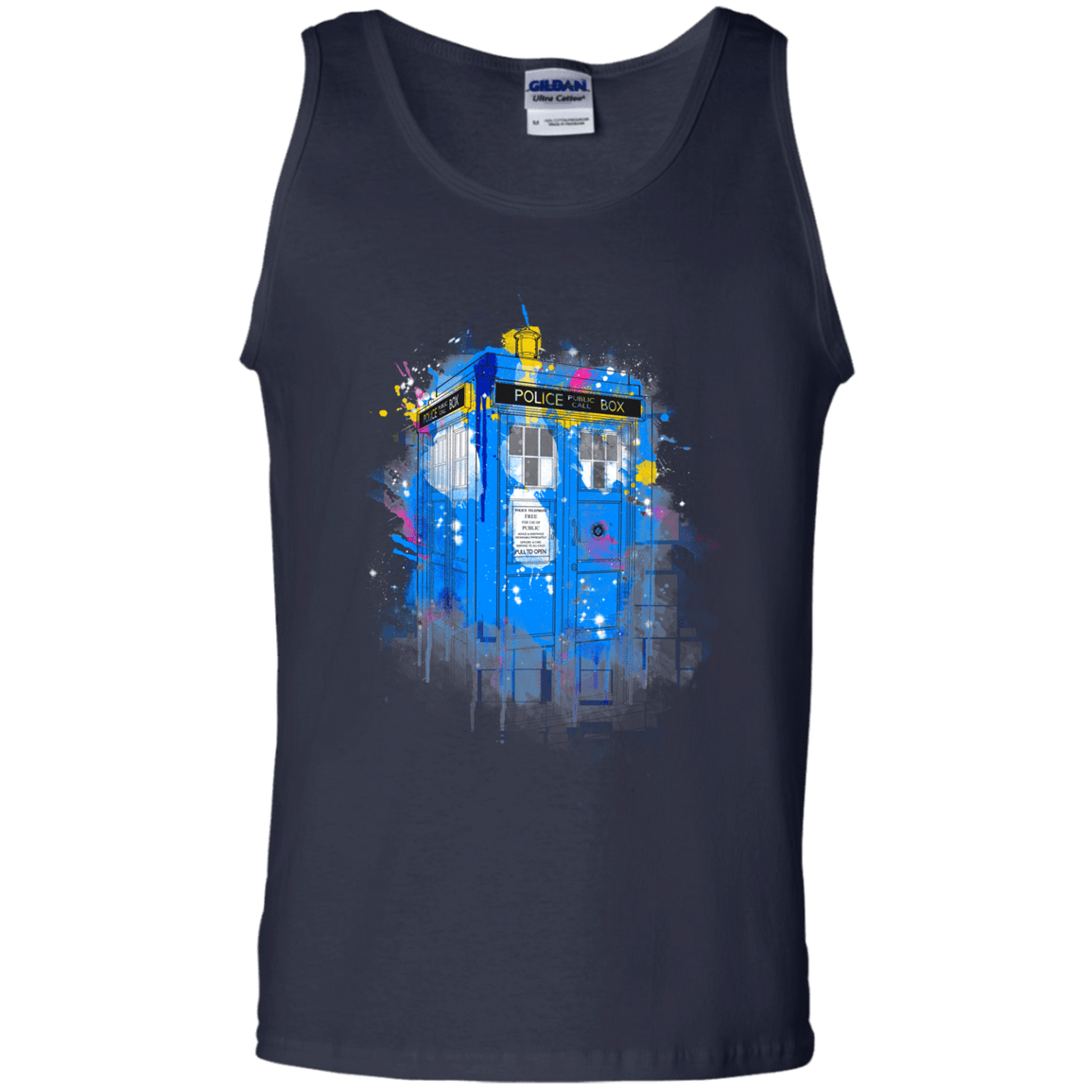 Tardisplash Men's Tank Top