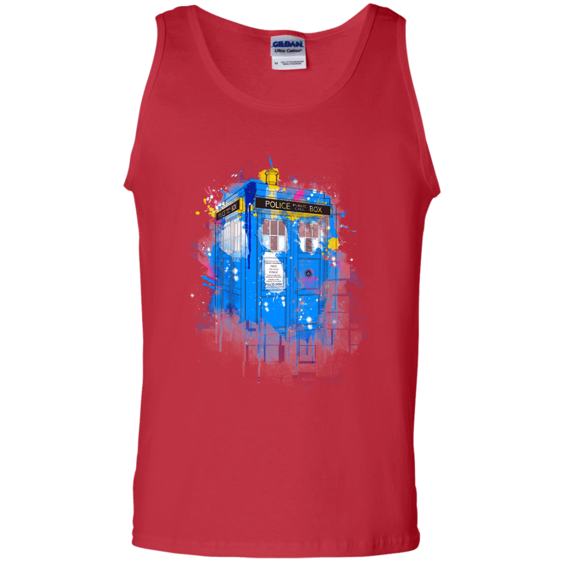 Tardisplash Men's Tank Top