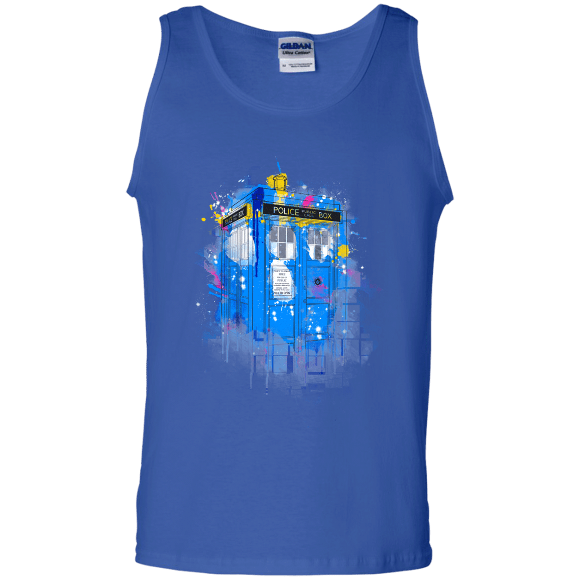 Tardisplash Men's Tank Top