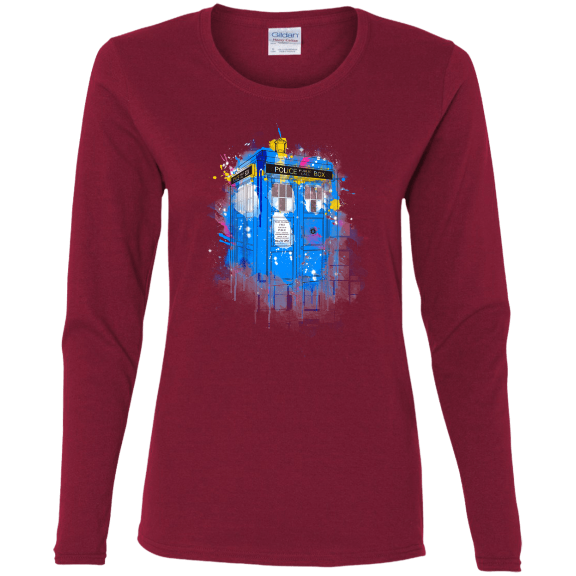 Tardisplash Women's Long Sleeve T-Shirt
