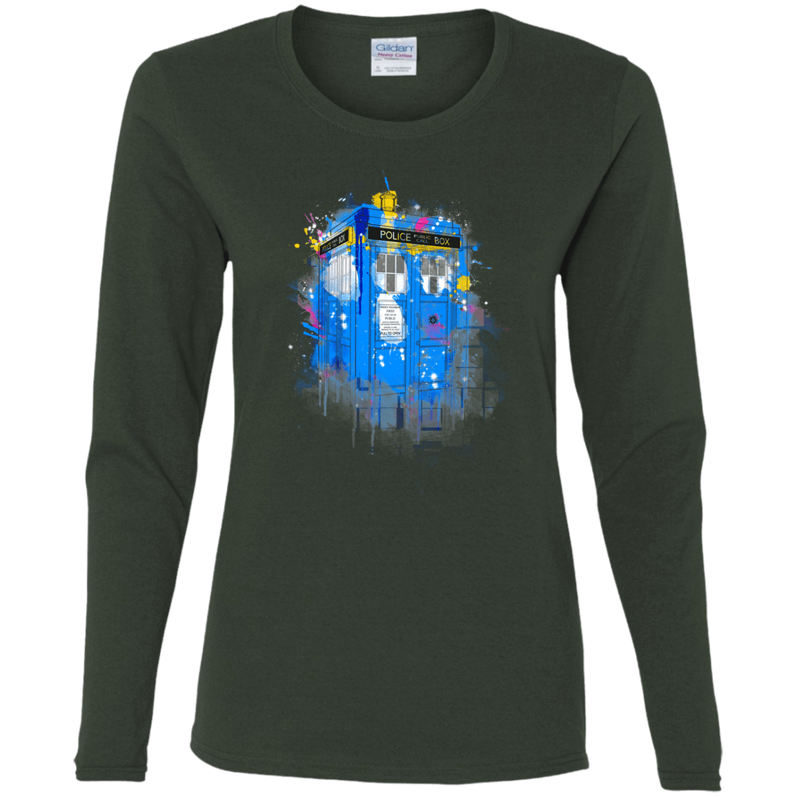 Tardisplash Women's Long Sleeve T-Shirt