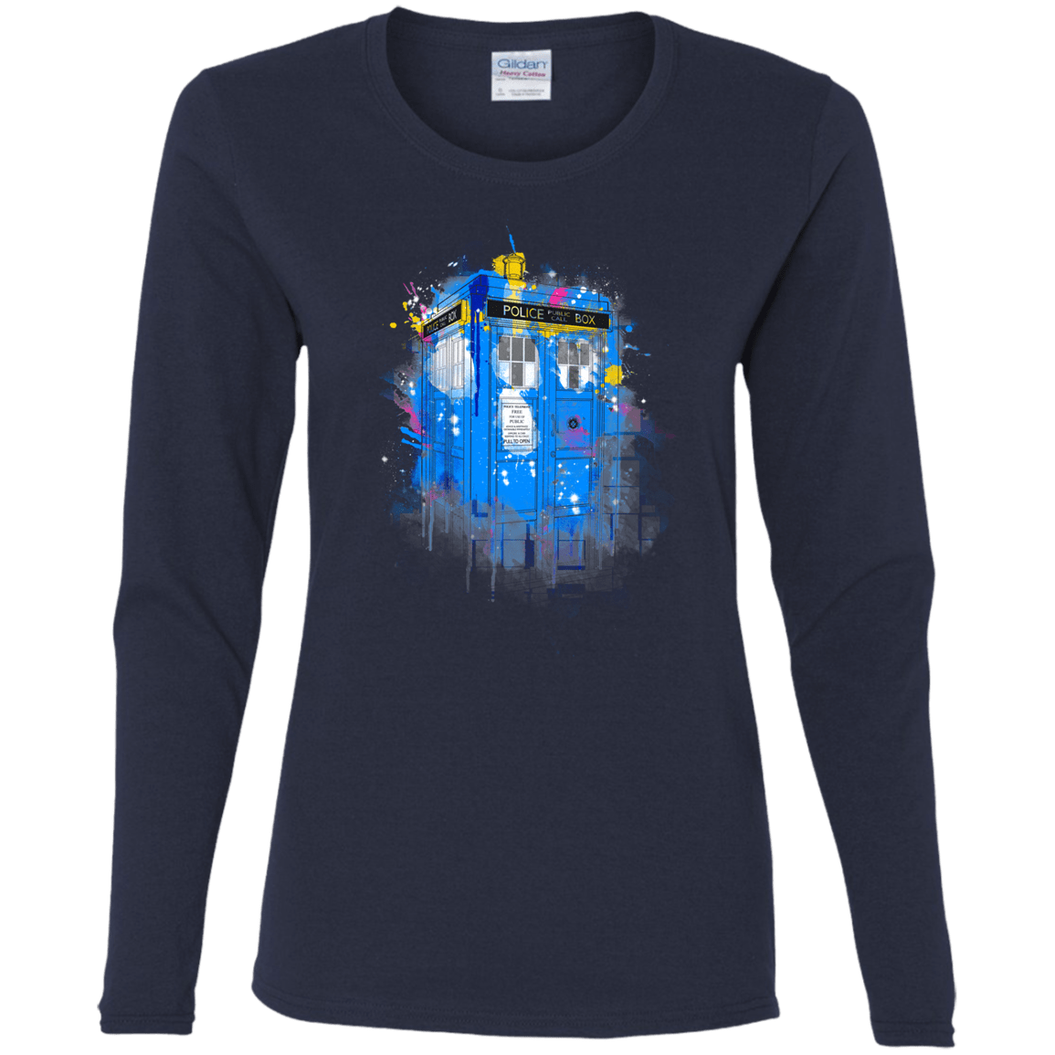 Tardisplash Women's Long Sleeve T-Shirt