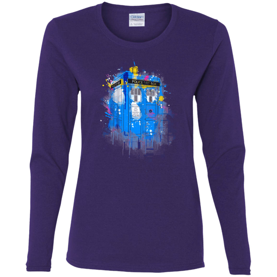 Tardisplash Women's Long Sleeve T-Shirt