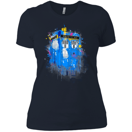 T-Shirts Midnight Navy / X-Small Tardisplash Women's Premium T-Shirt