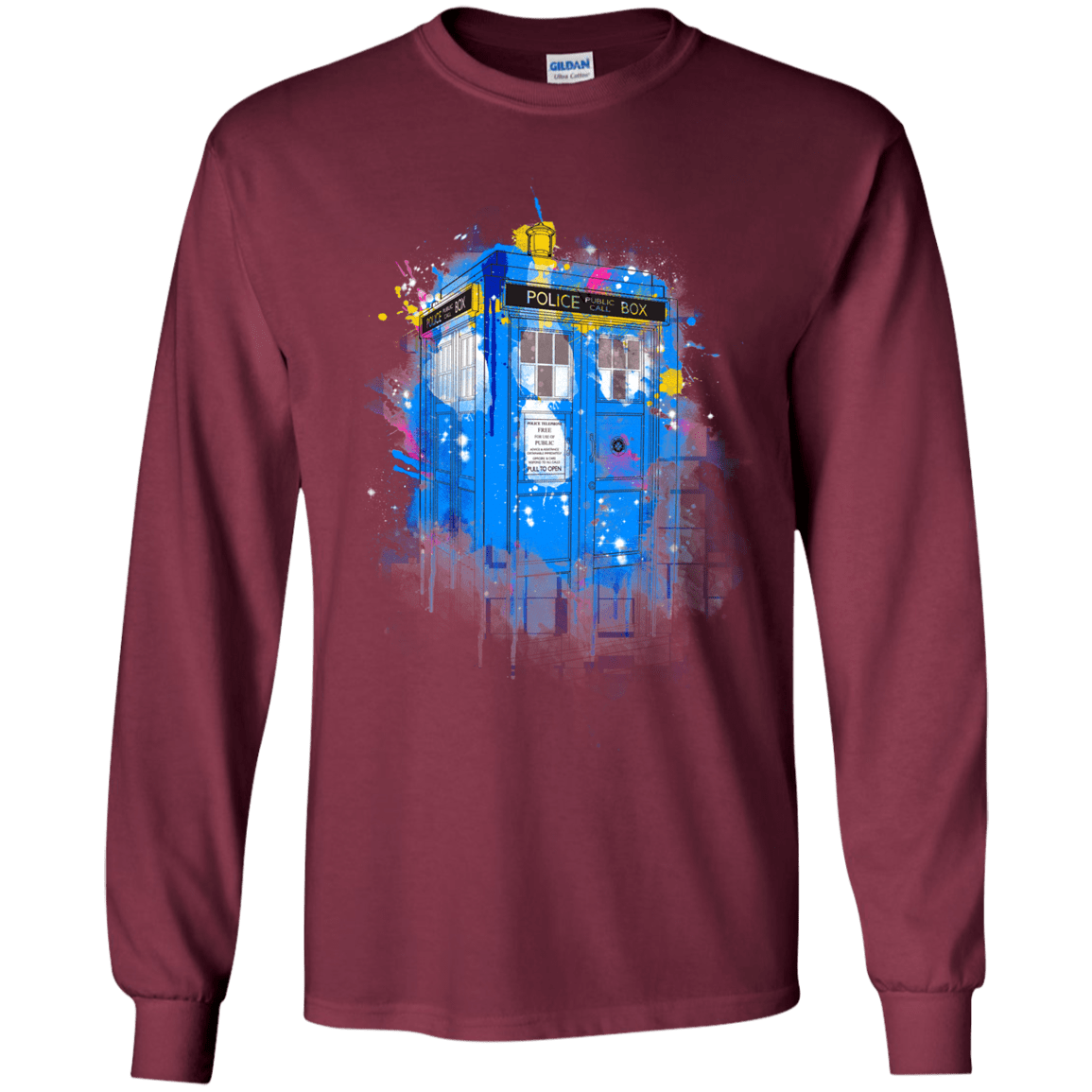Tardisplash Youth Long Sleeve T-Shirt