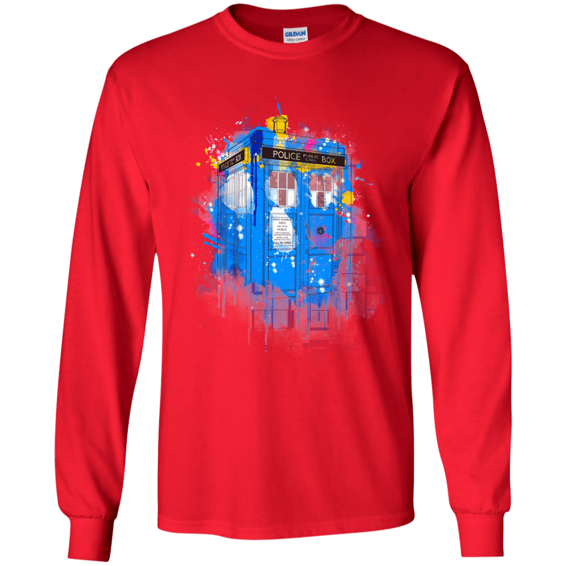 Tardisplash Youth Long Sleeve T-Shirt