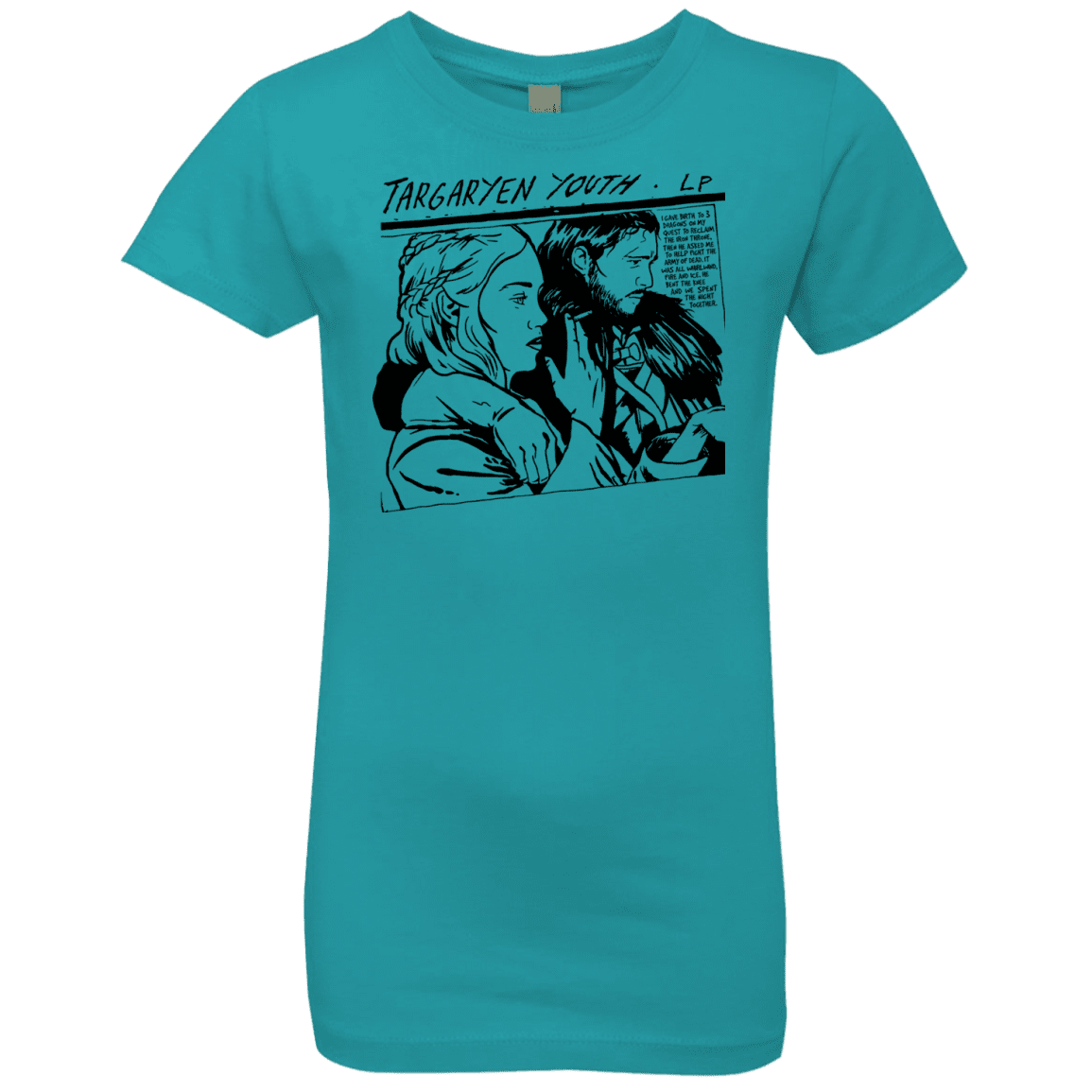 T-Shirts Tahiti Blue / YXS Targaryen Youth Girls Premium T-Shirt