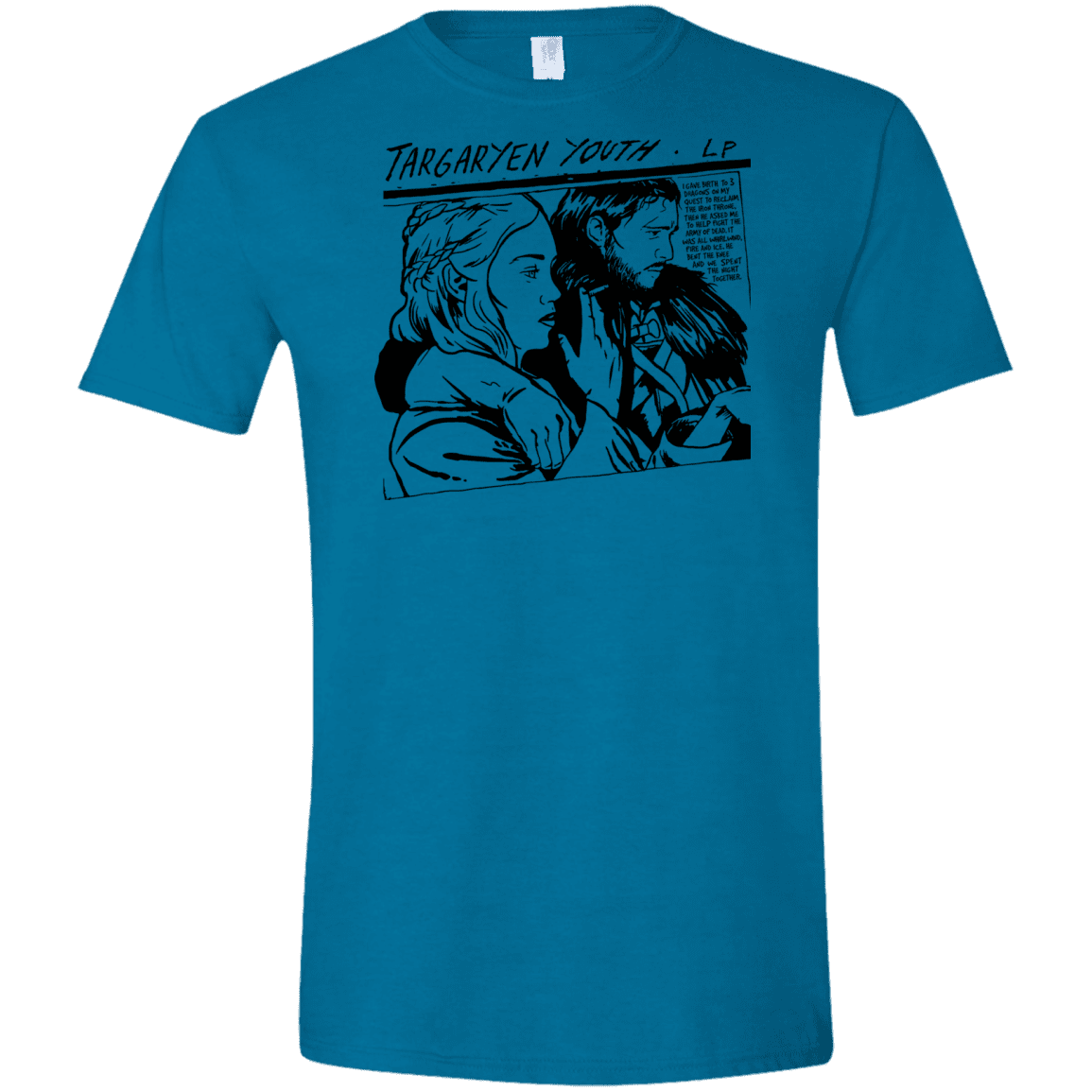 T-Shirts Antique Sapphire / S Targaryen Youth Men's Semi-Fitted Softstyle