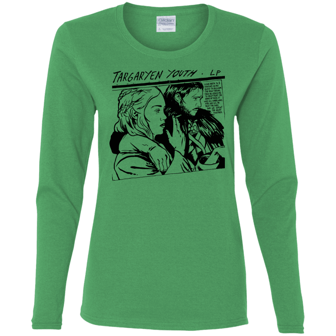 T-Shirts Irish Green / S Targaryen Youth Women's Long Sleeve T-Shirt