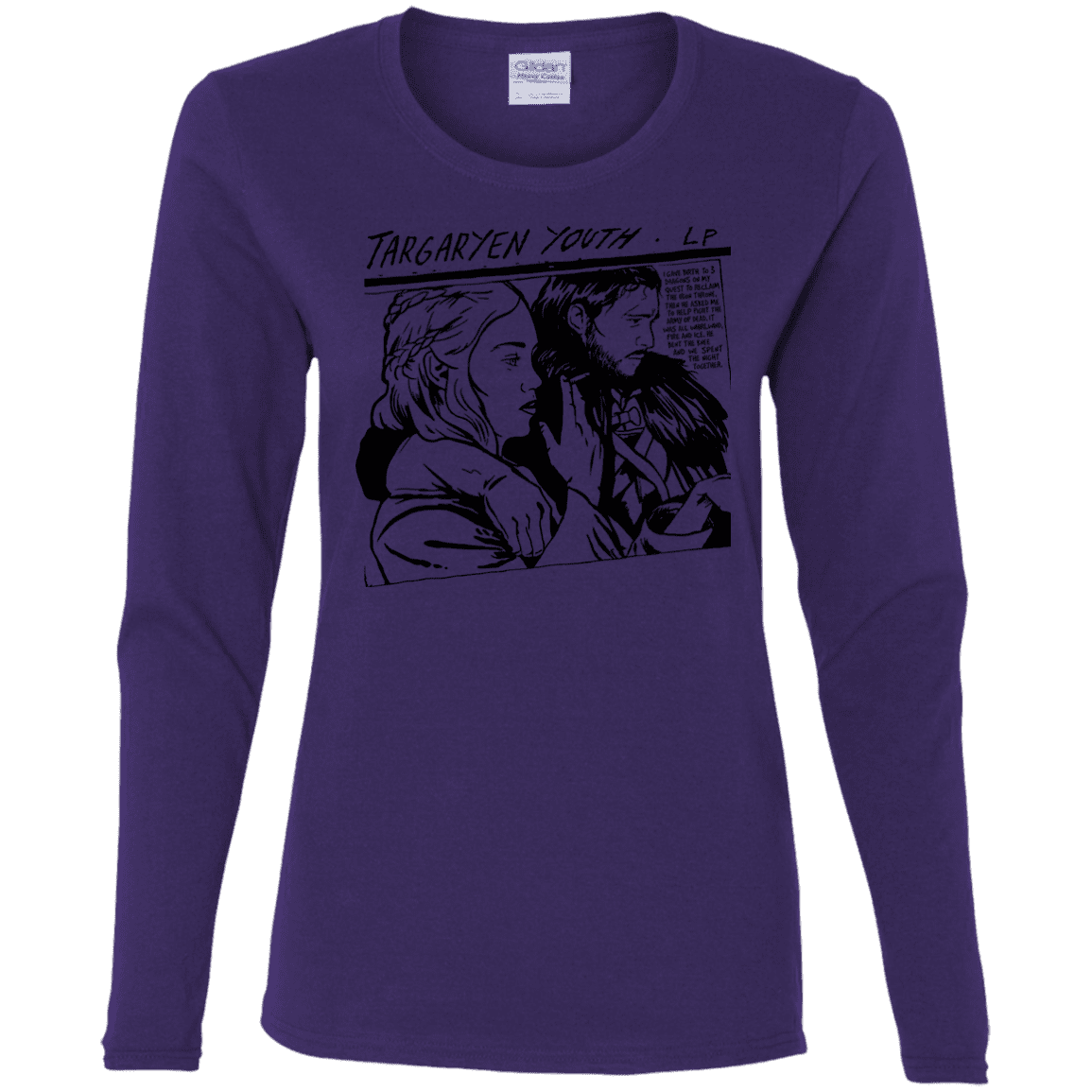 T-Shirts Purple / S Targaryen Youth Women's Long Sleeve T-Shirt