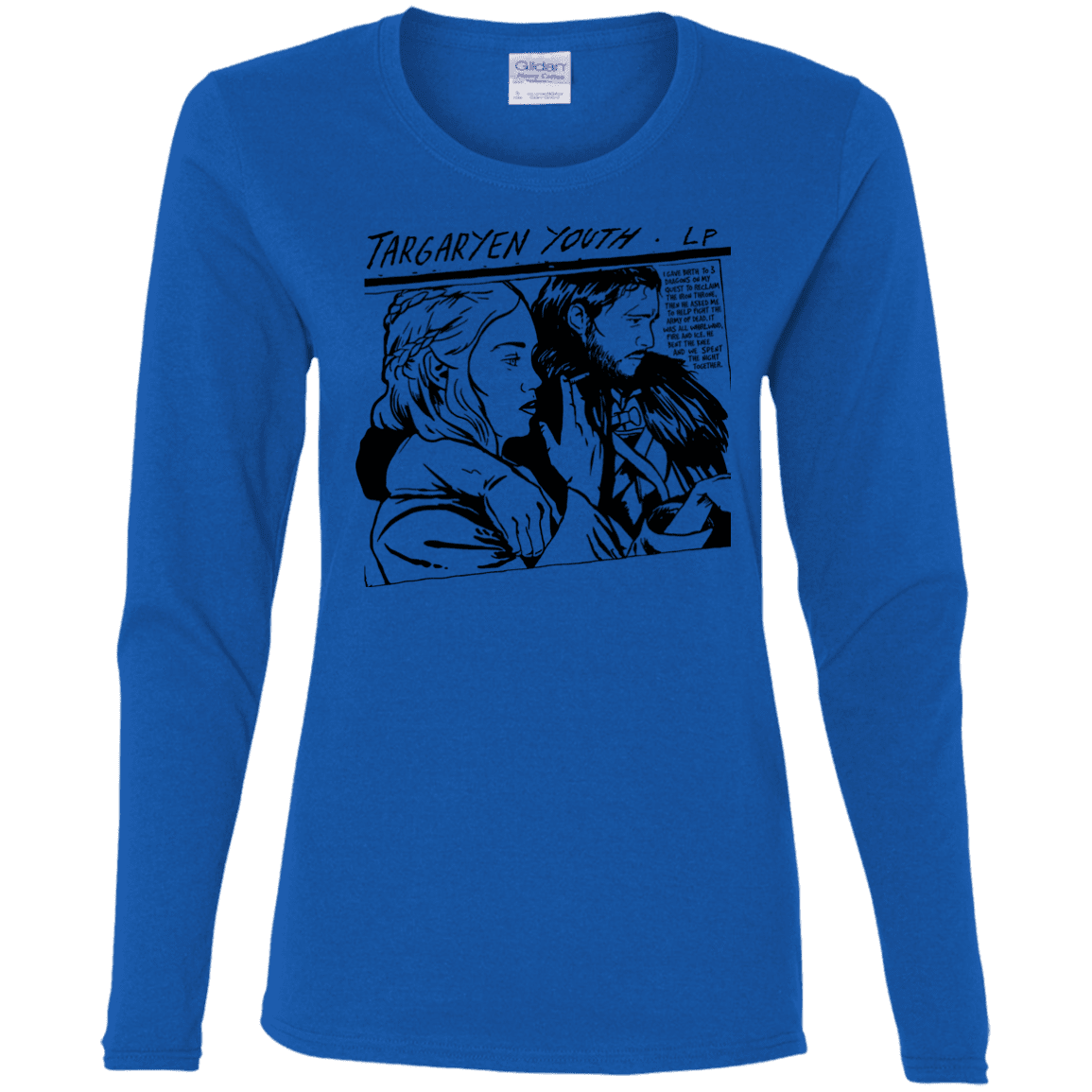 T-Shirts Royal / S Targaryen Youth Women's Long Sleeve T-Shirt