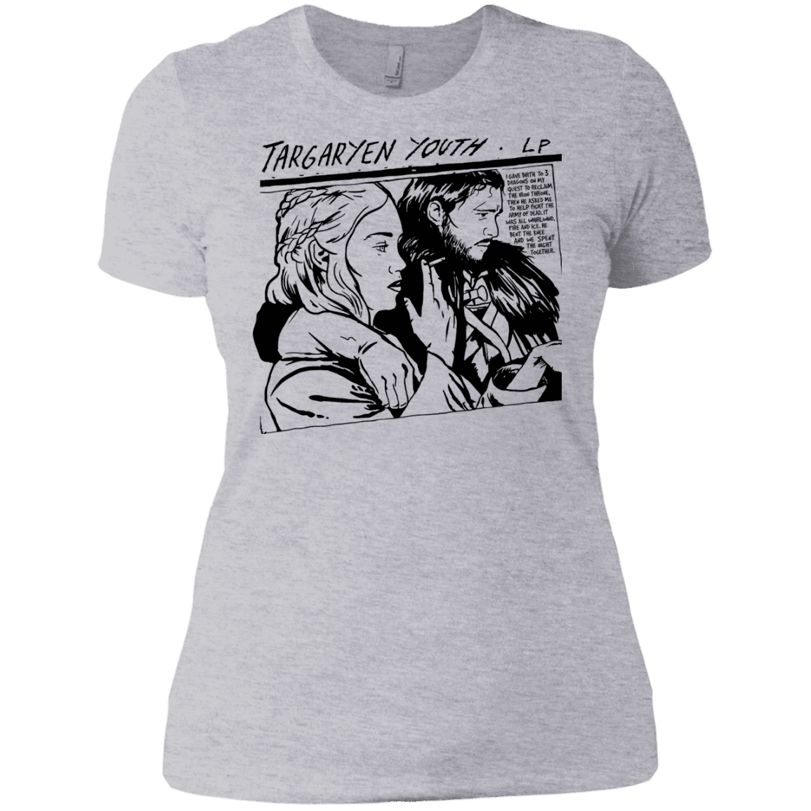 T-Shirts Heather Grey / X-Small Targaryen Youth Women's Premium T-Shirt