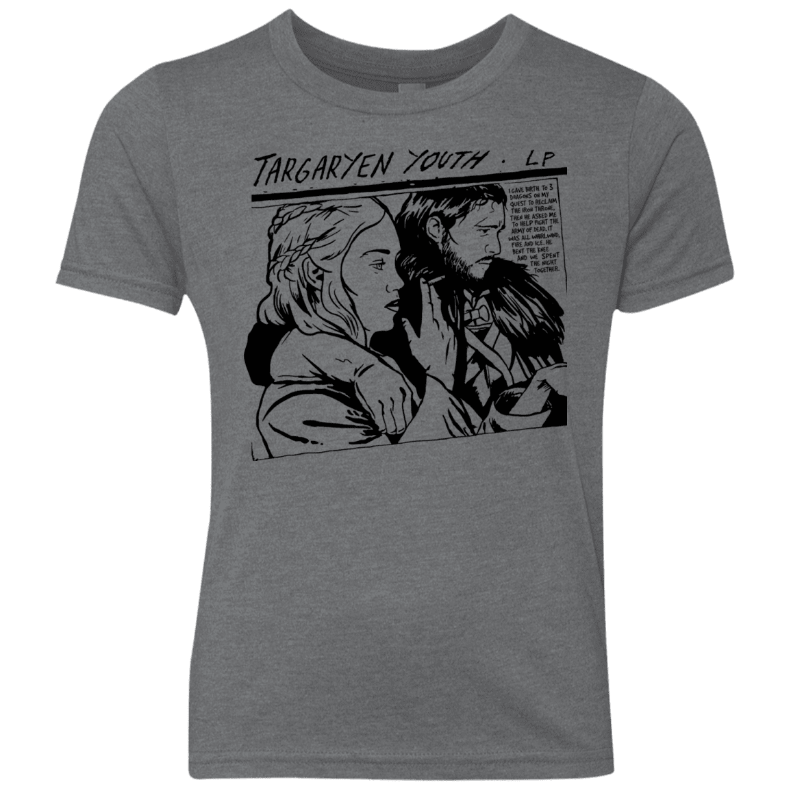T-Shirts Premium Heather / YXS Targaryen Youth Youth Triblend T-Shirt
