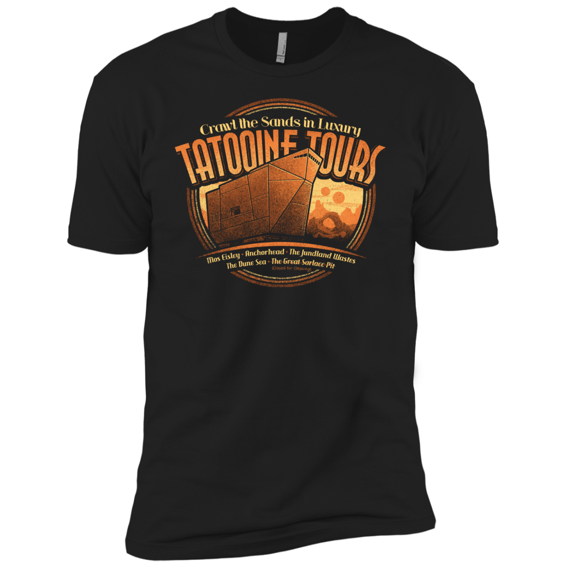 T-Shirts Black / YXS Tatooine Tours Boys Premium T-Shirt