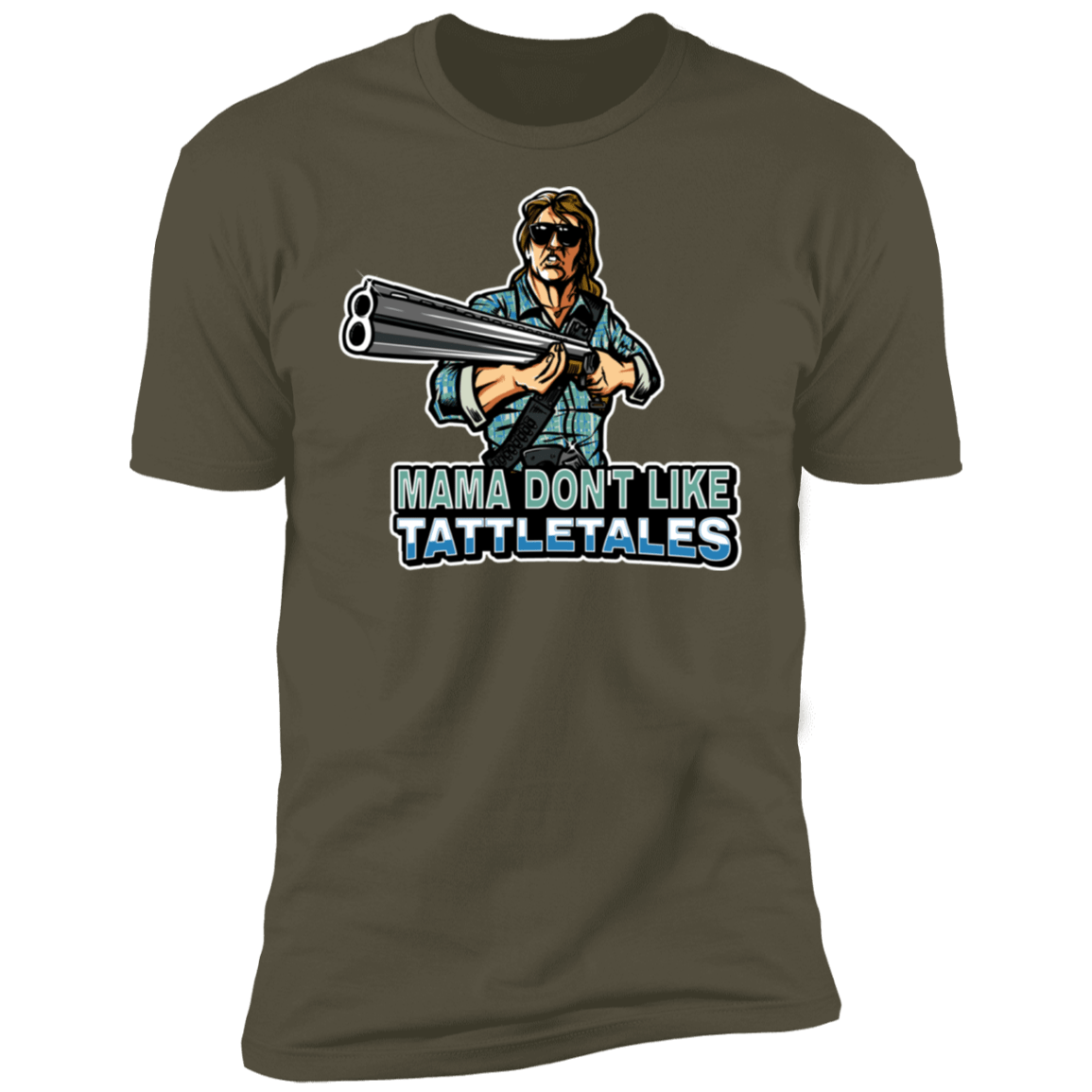 T-Shirts Military Green / S Tattletales Men's Premium T-Shirt