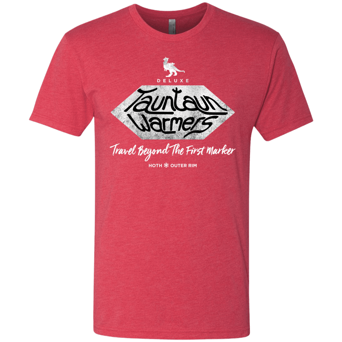 T-Shirts Vintage Red / S Tauntaun Warmers Men's Triblend T-Shirt