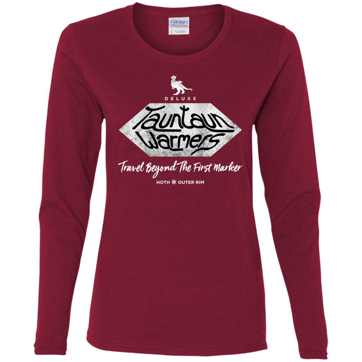T-Shirts Cardinal / S Tauntaun Warmers Women's Long Sleeve T-Shirt