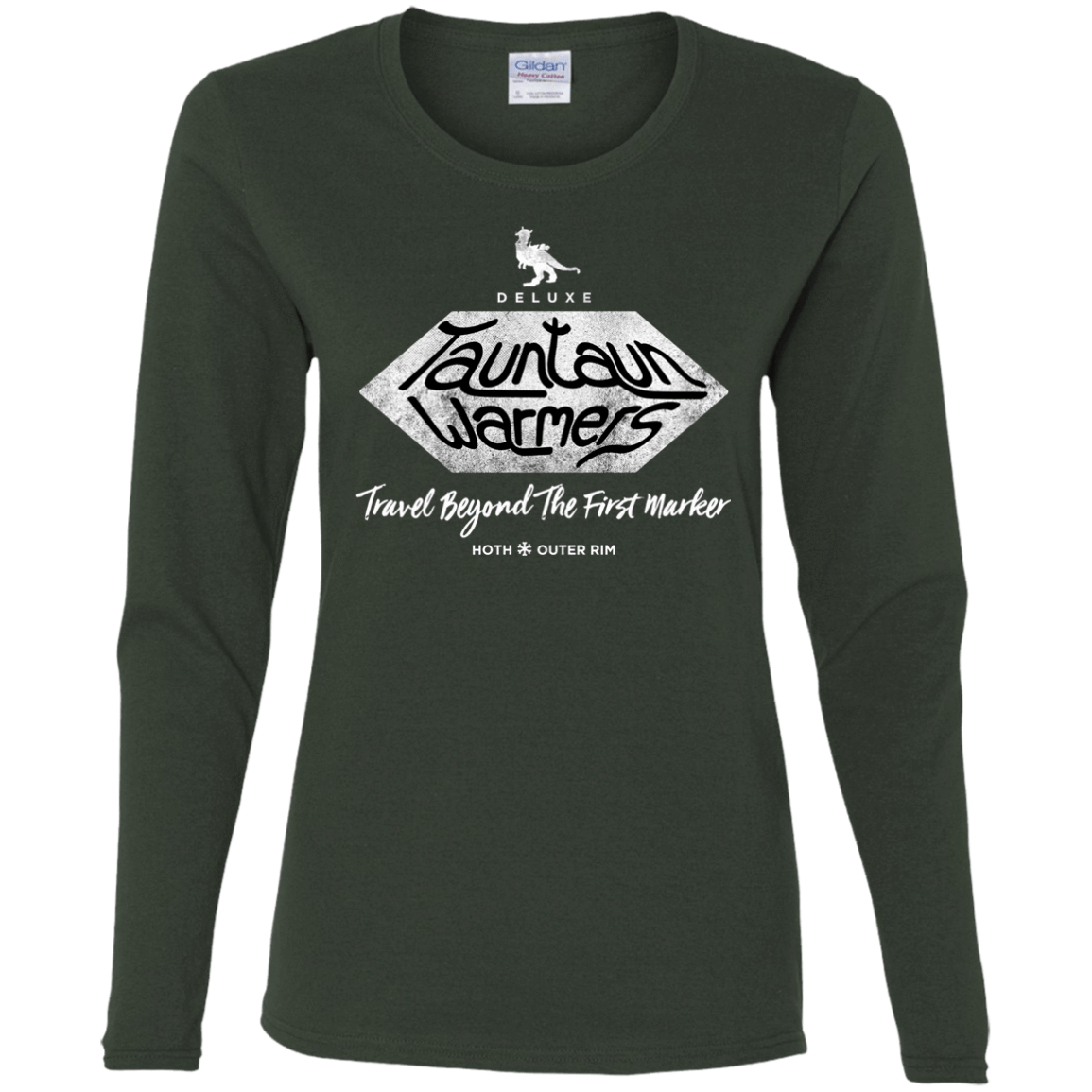T-Shirts Forest / S Tauntaun Warmers Women's Long Sleeve T-Shirt
