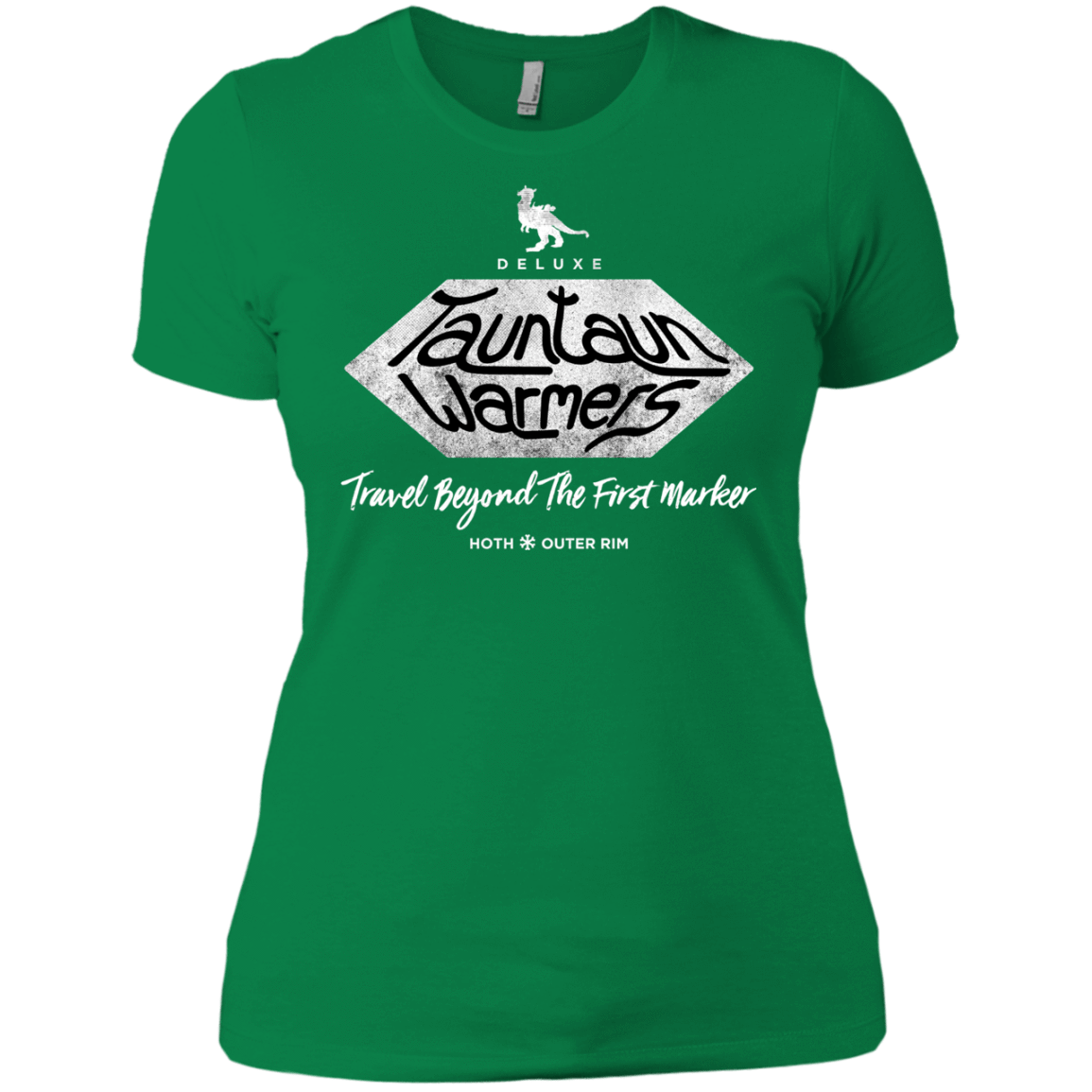 T-Shirts Kelly Green / X-Small Tauntaun Warmers Women's Premium T-Shirt