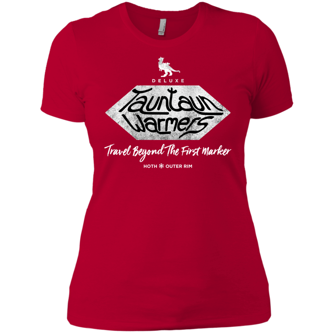 T-Shirts Red / X-Small Tauntaun Warmers Women's Premium T-Shirt