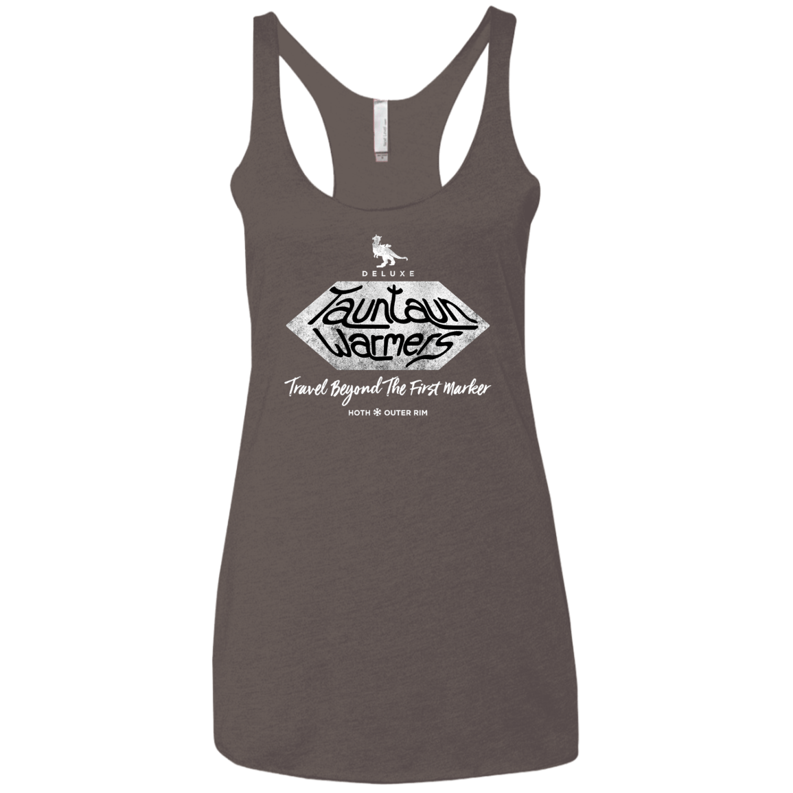 Tauntaun Warmers Women's Triblend Racerback Tank