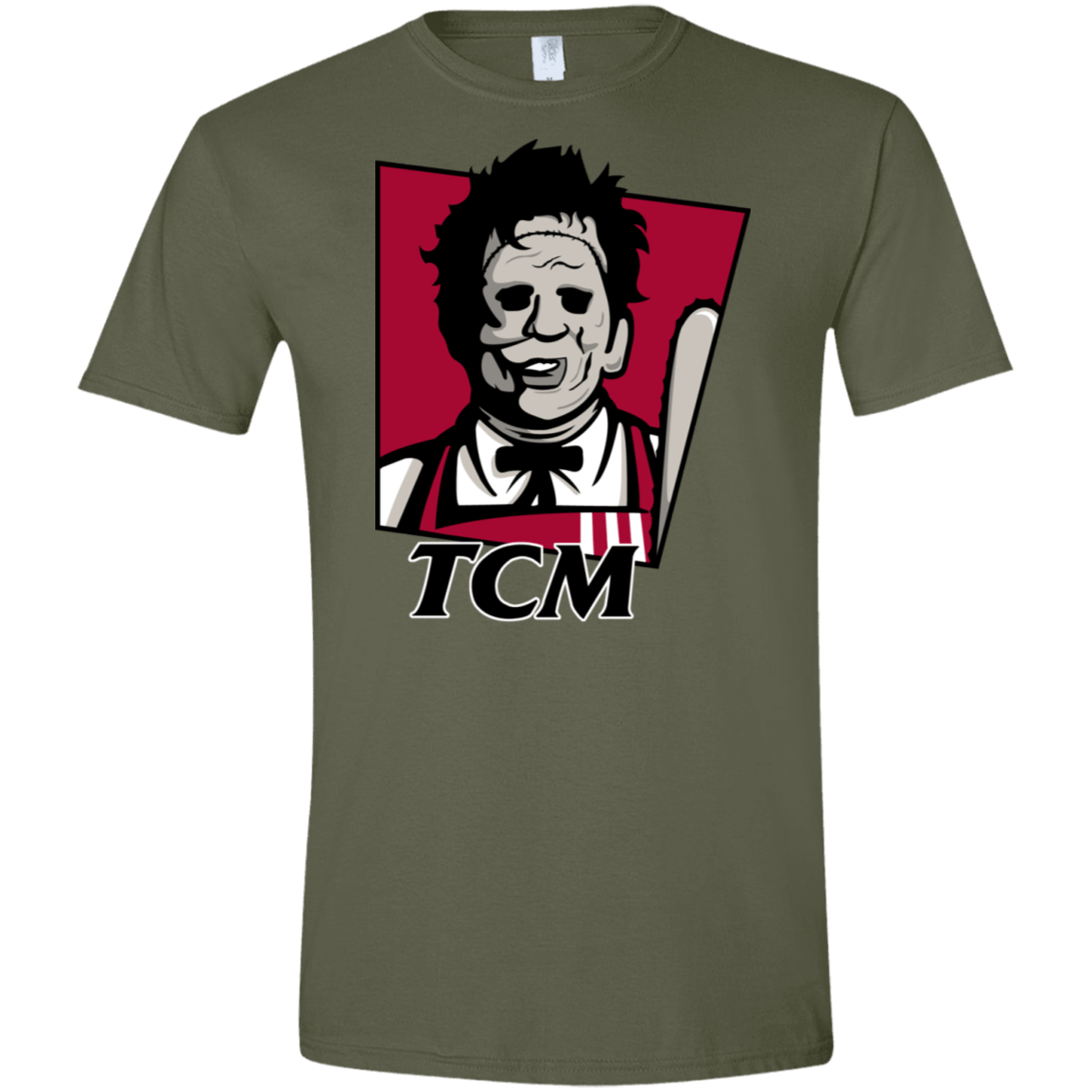 T-Shirts Military Green / S TCM Men's Semi-Fitted Softstyle