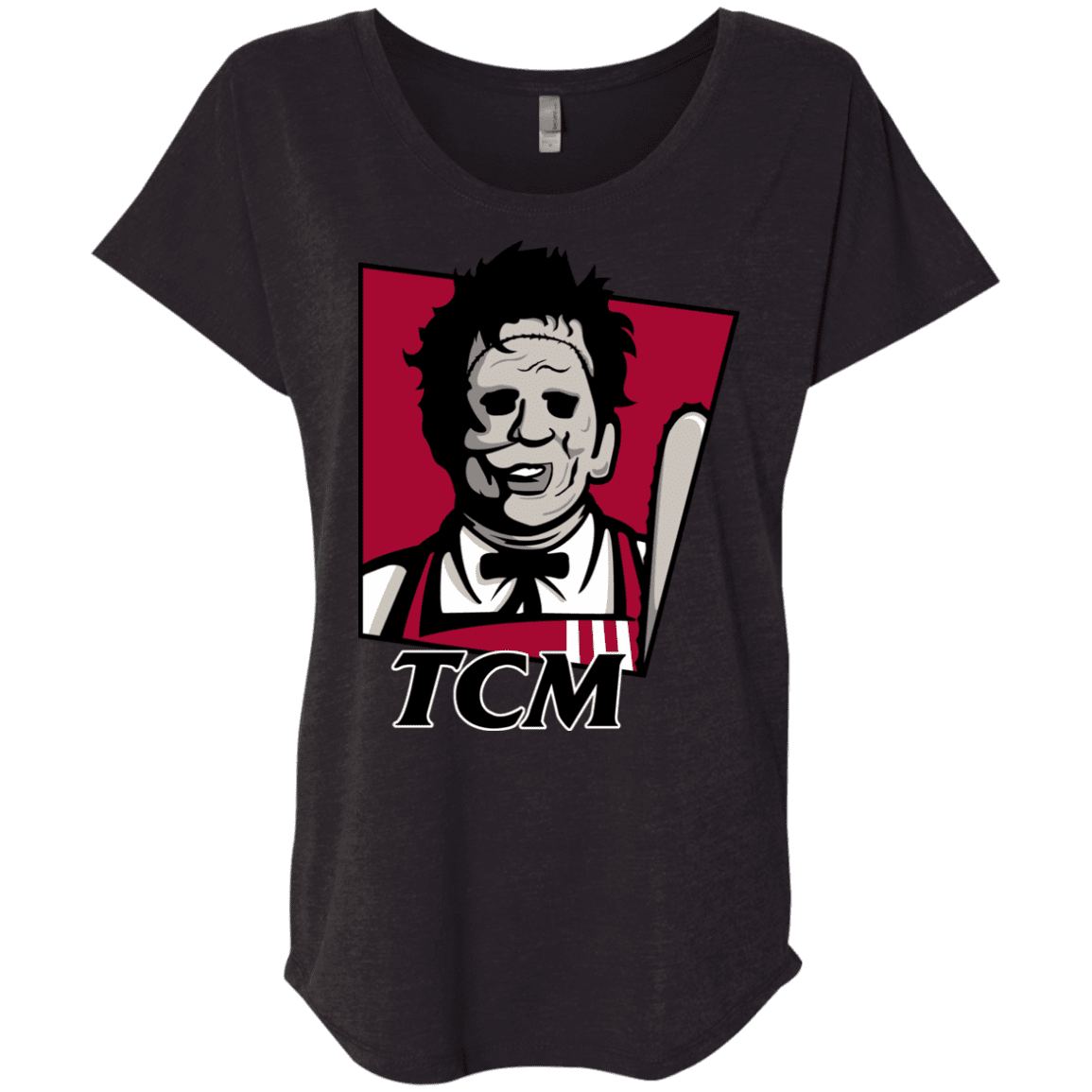 T-Shirts Vintage Black / X-Small TCM Triblend Dolman Sleeve