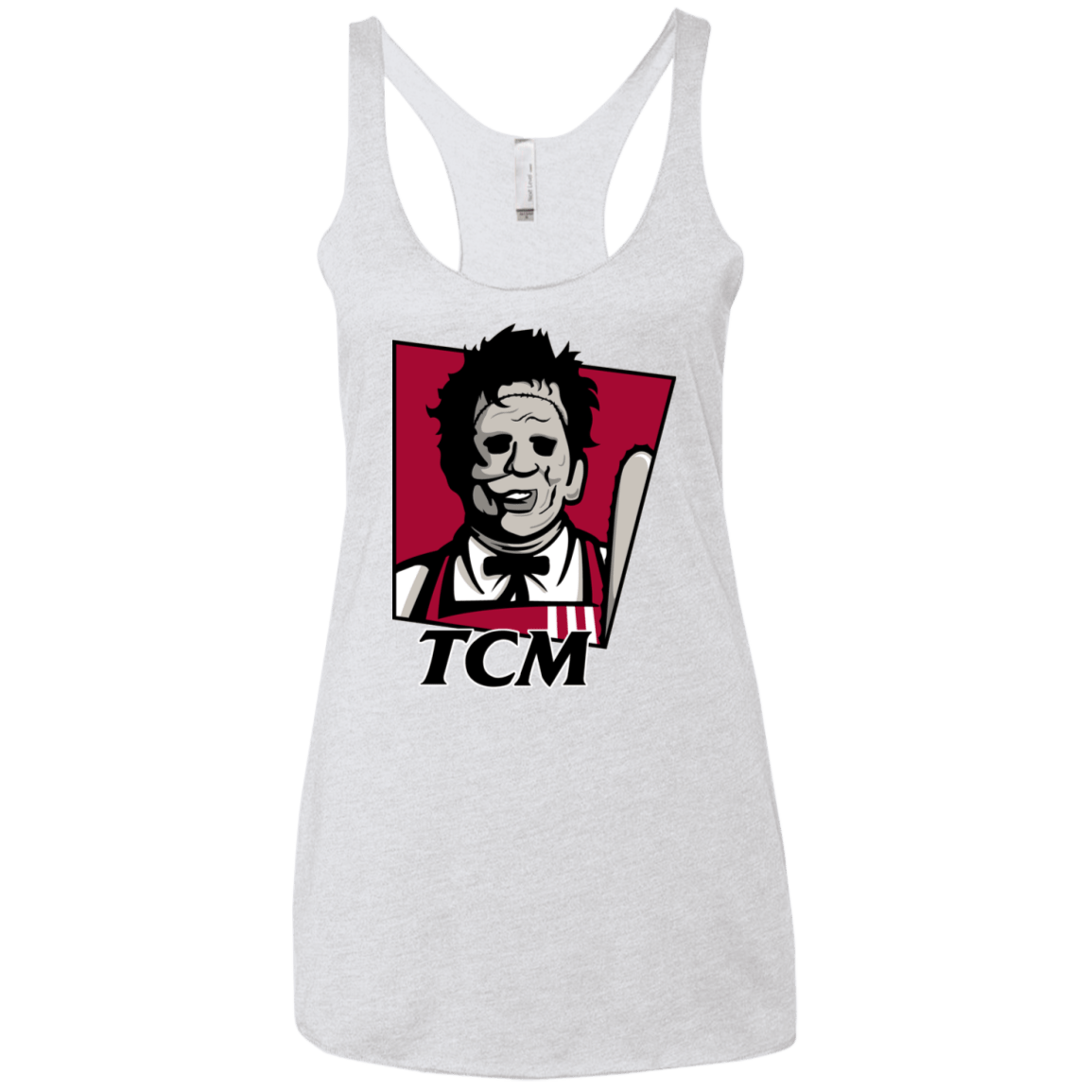 T-Shirts Heather White / X-Small TCM Women's Triblend Racerback Tank