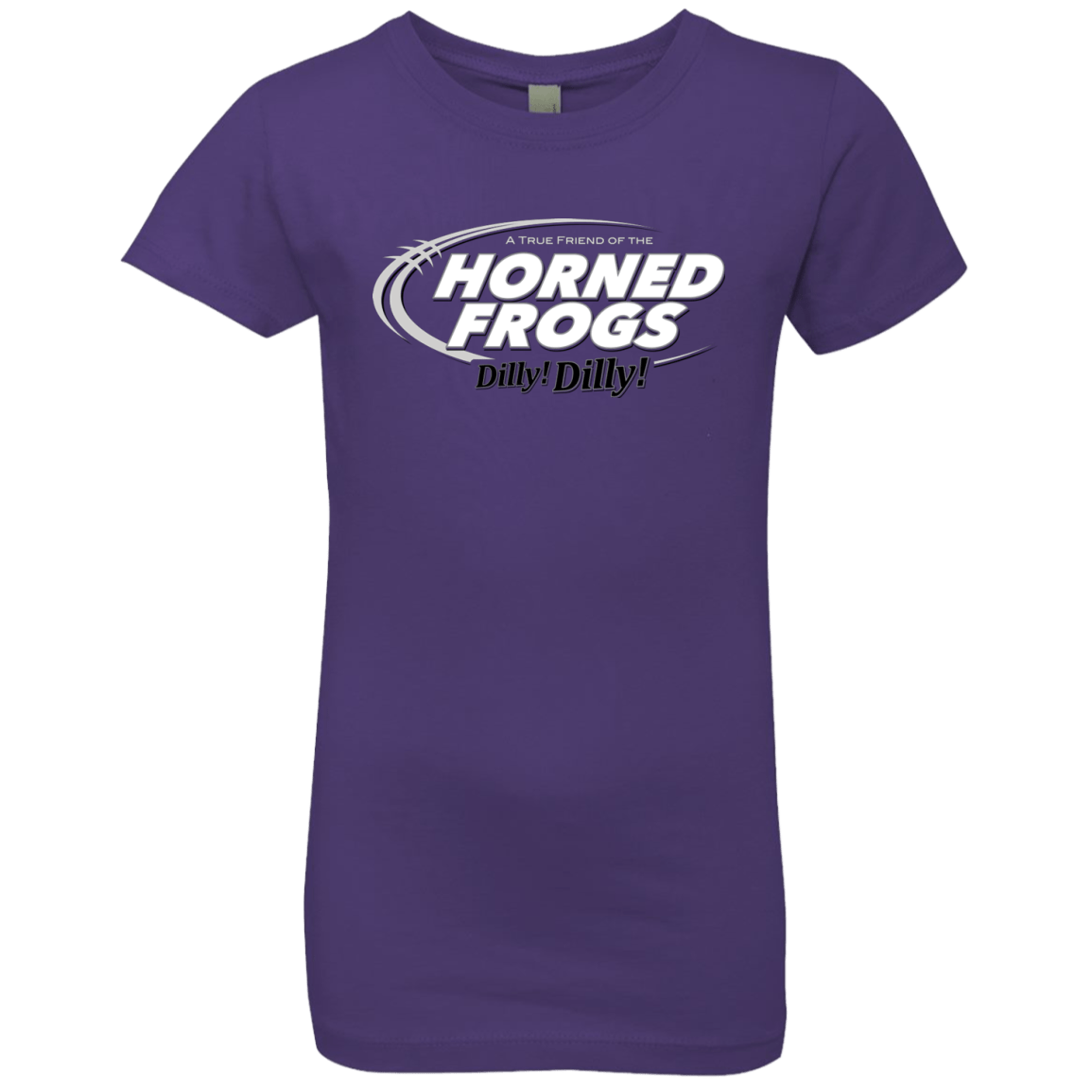 T-Shirts Purple Rush / YXS TCU Dilly Dilly Girls Premium T-Shirt