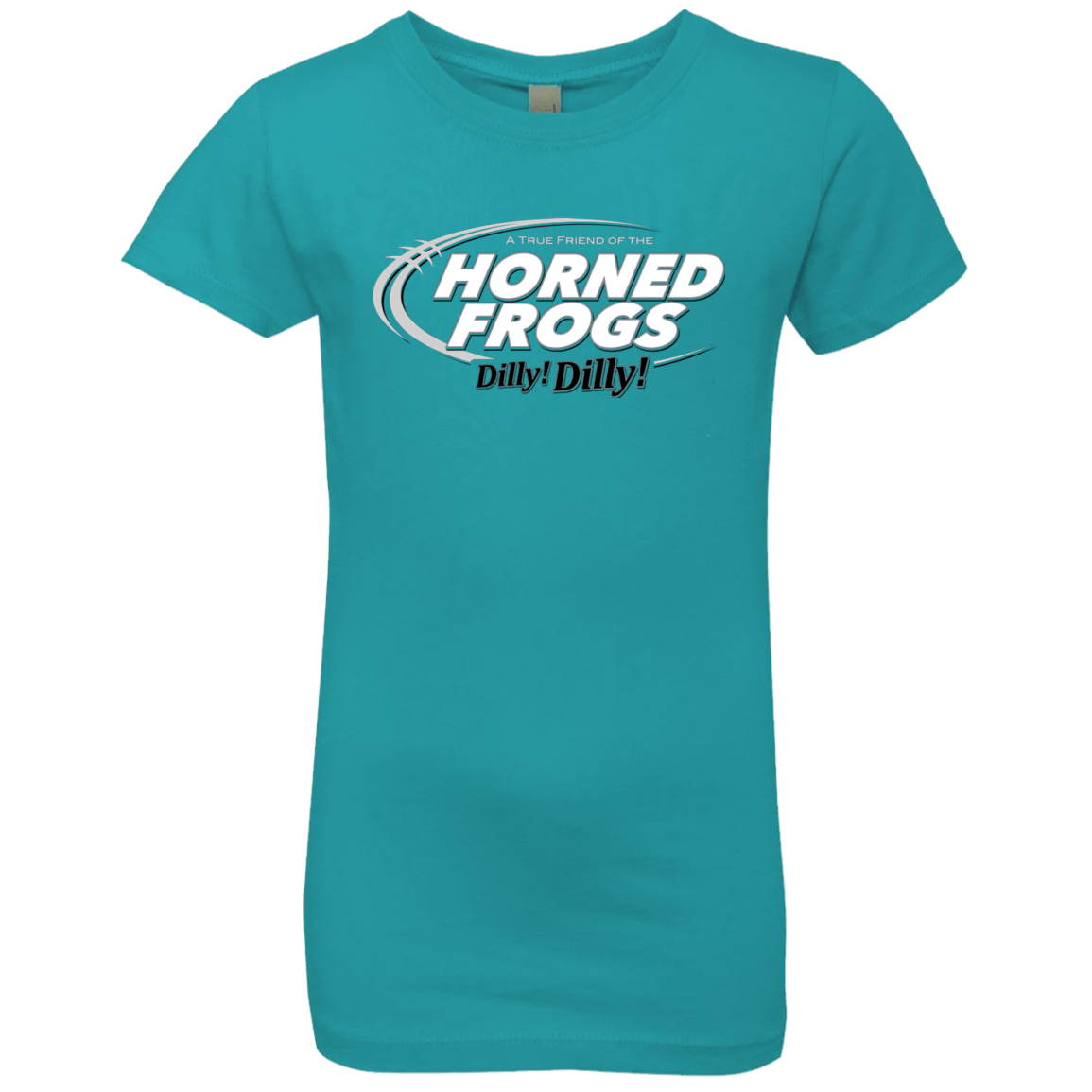 T-Shirts Tahiti Blue / YXS TCU Dilly Dilly Girls Premium T-Shirt