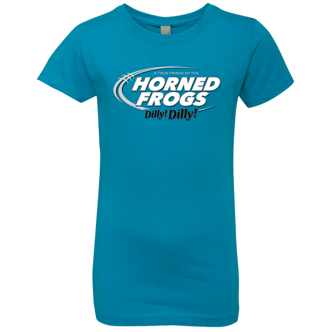 T-Shirts Turquoise / YXS TCU Dilly Dilly Girls Premium T-Shirt