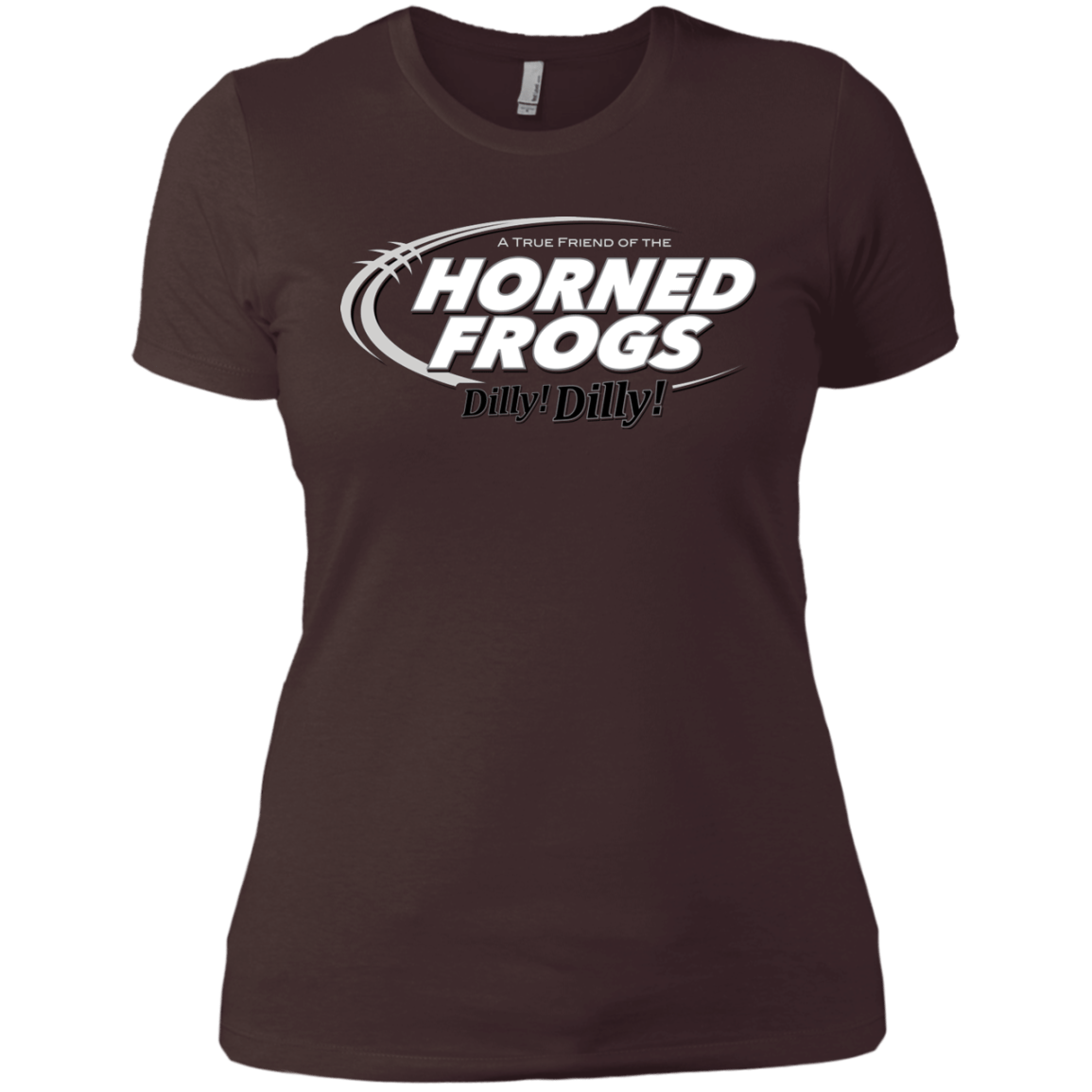 T-Shirts Dark Chocolate / X-Small TCU Dilly Dilly Women's Premium T-Shirt