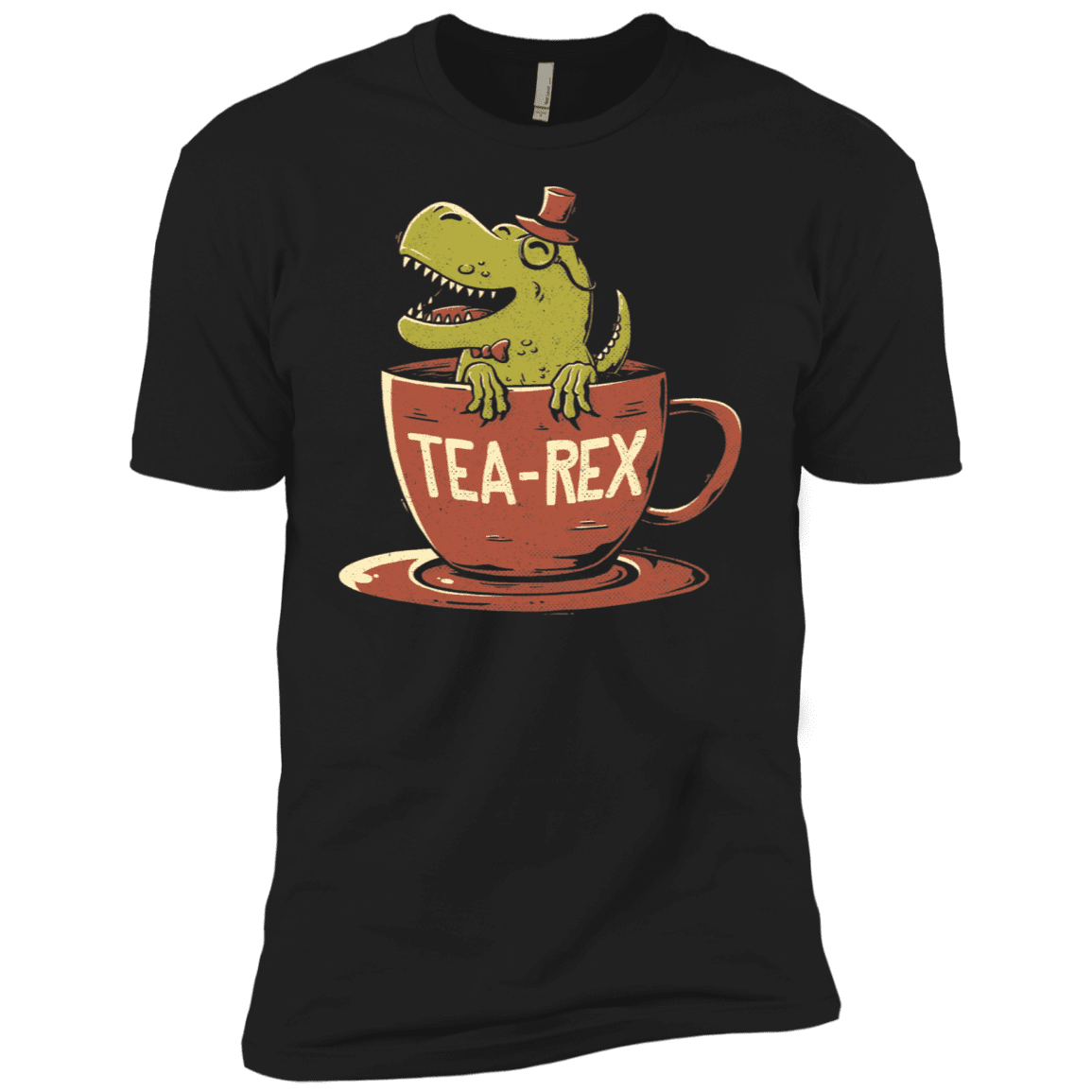 T-Shirts Black / X-Small Tea-Rex Men's Premium T-Shirt