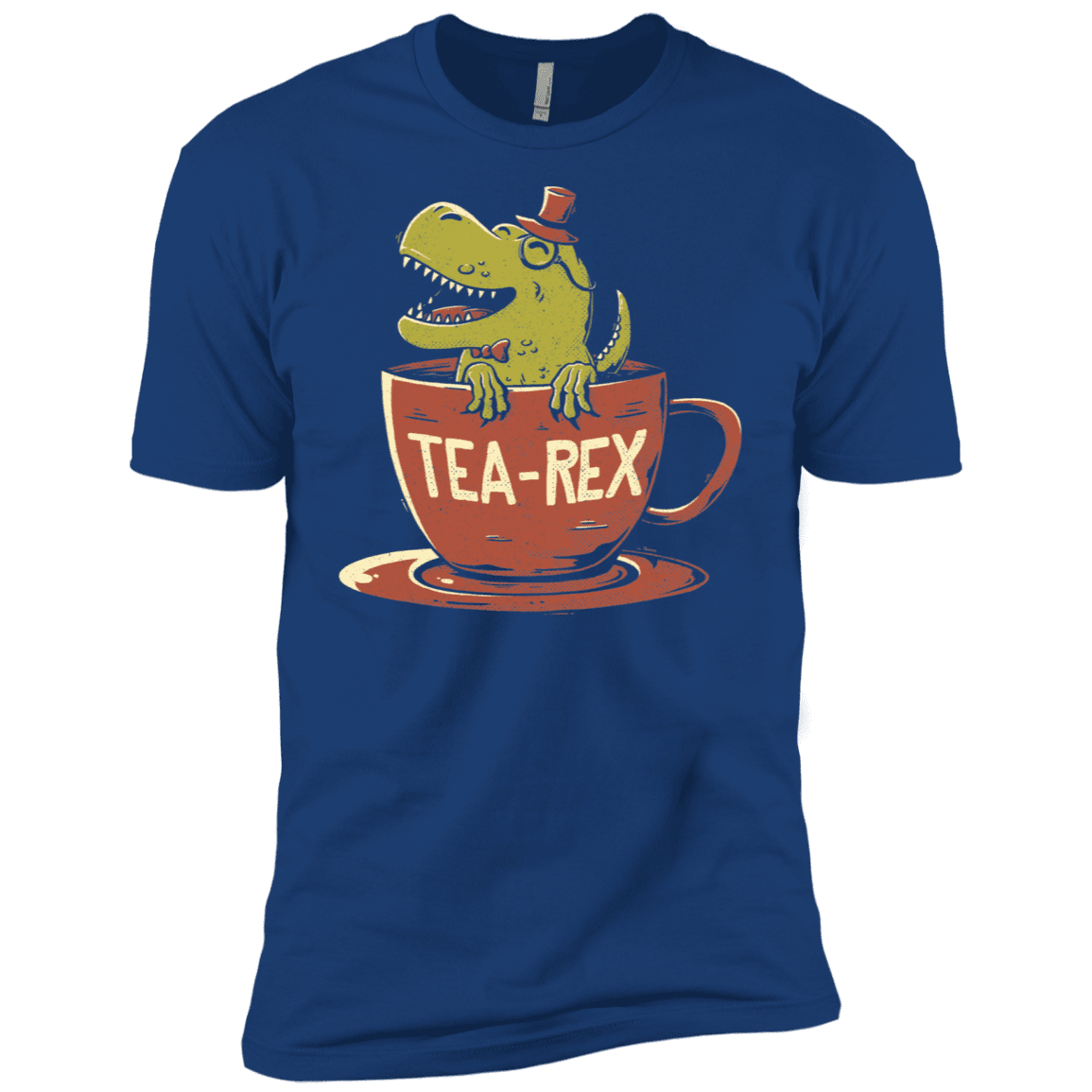 T-Shirts Royal / X-Small Tea-Rex Men's Premium T-Shirt